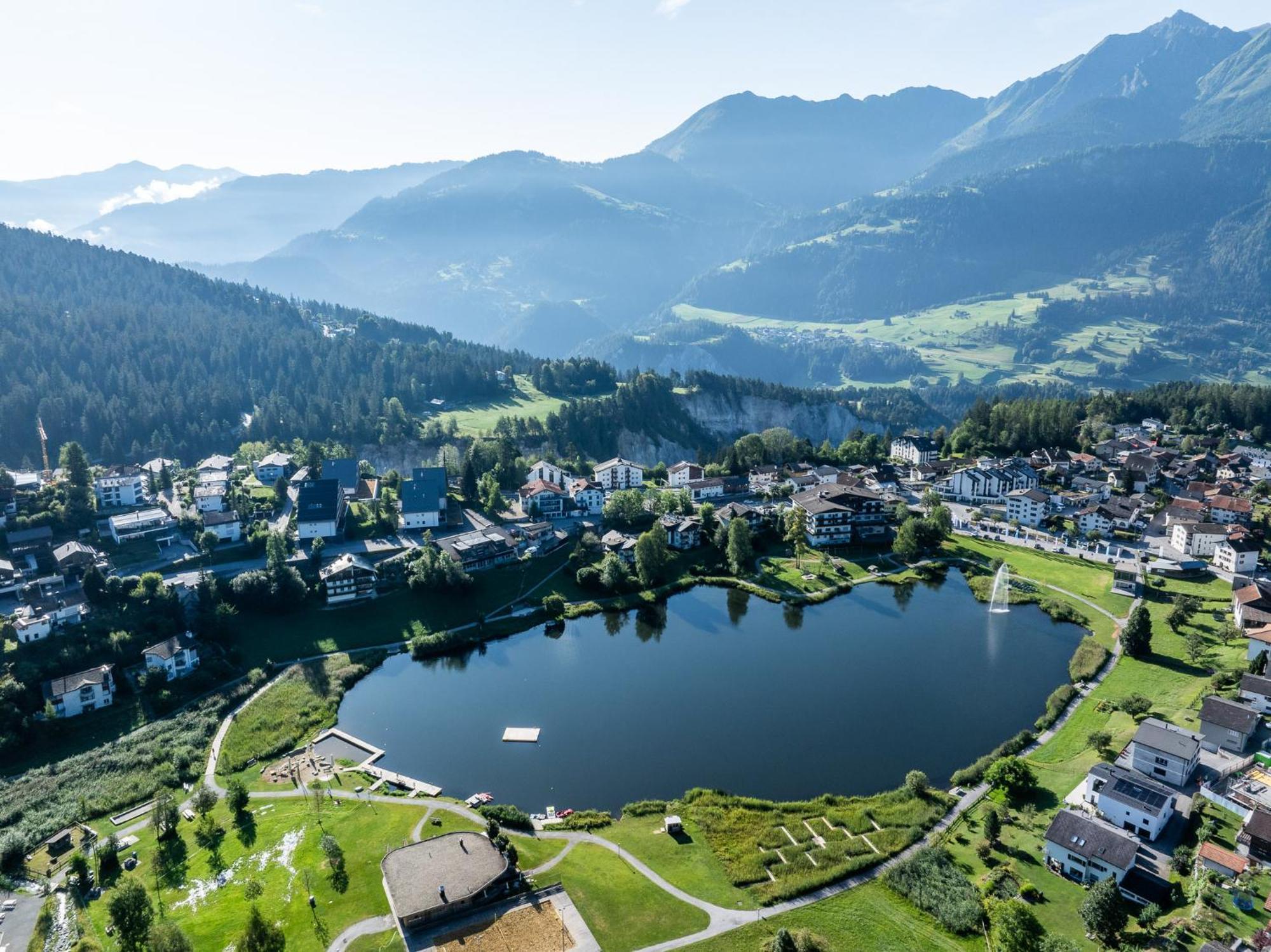 Hotel Buna Luna By Seehof Laax Exteriör bild